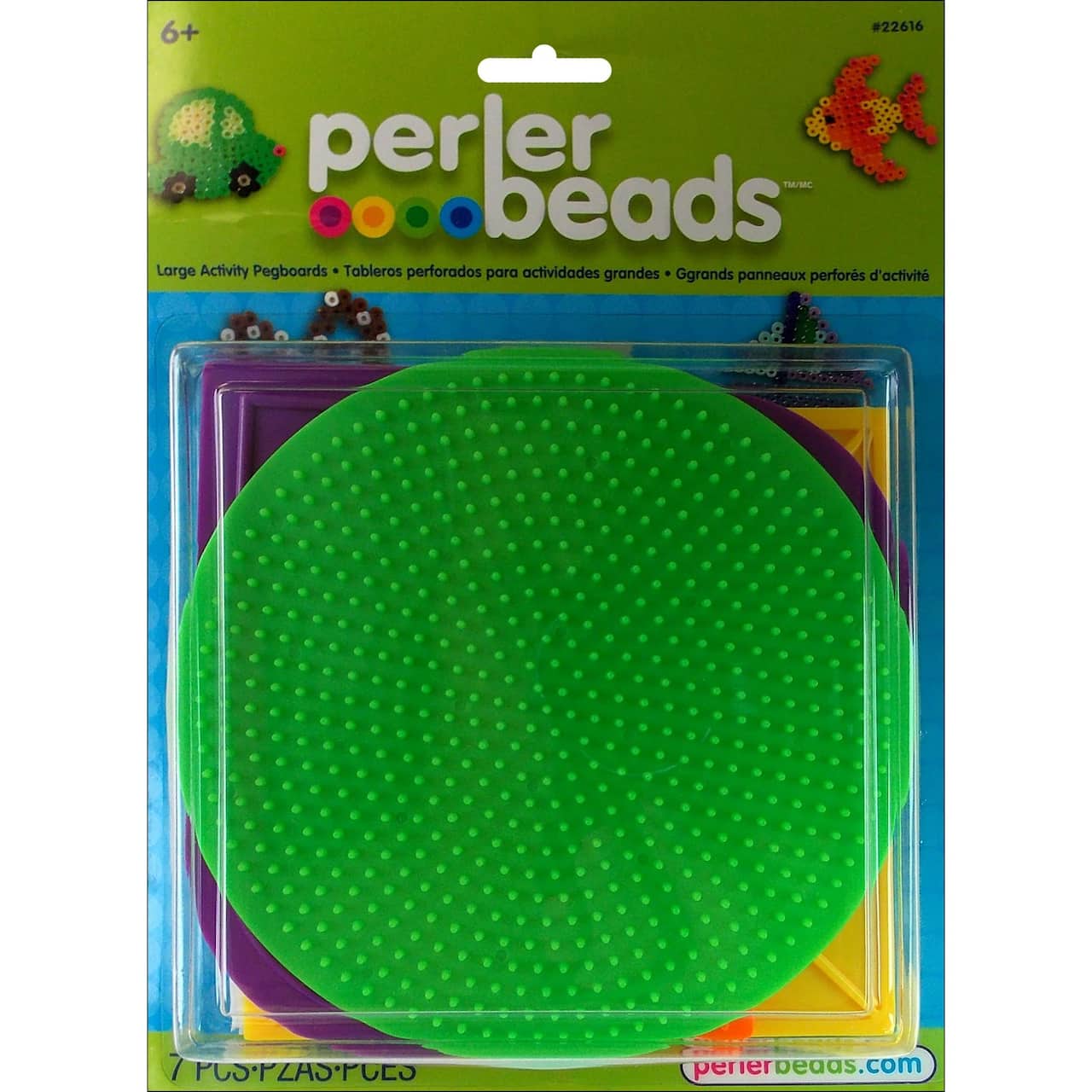 Perler® Large Shapes Pegboard Set
